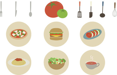 トマトイラストセット