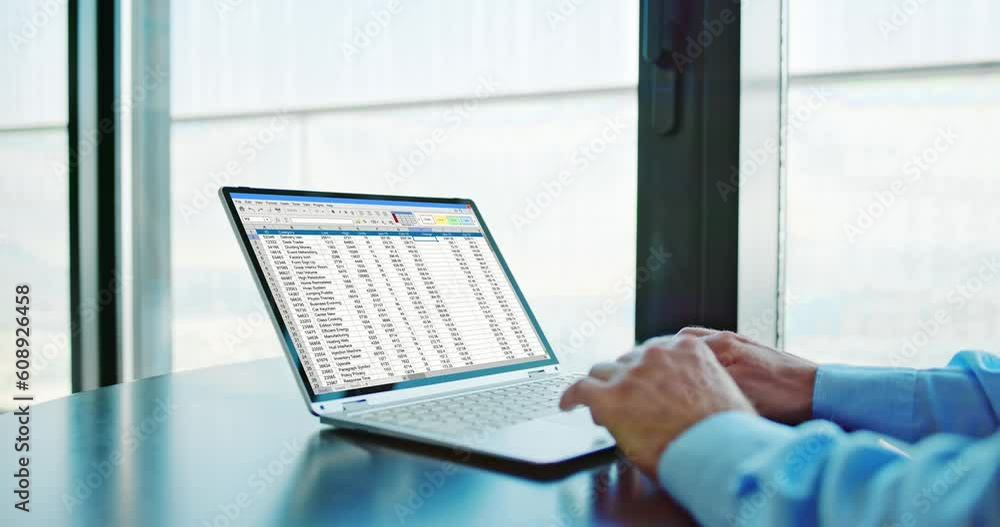 Poster spreadsheet data analyst
