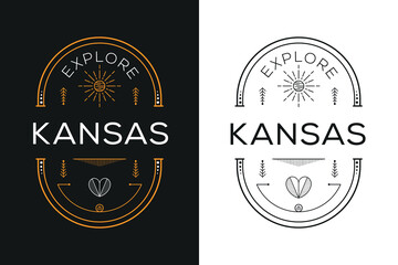 Kansas City Design, Vector illustration.