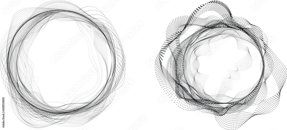 Poster abstract flow lines background . from order to chaos .fluid wavy shape .striped linear pattern . mus