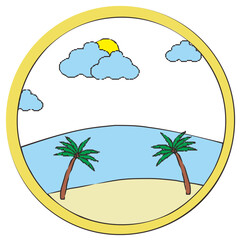 beach background
