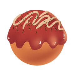 Tako yaki Japanese food