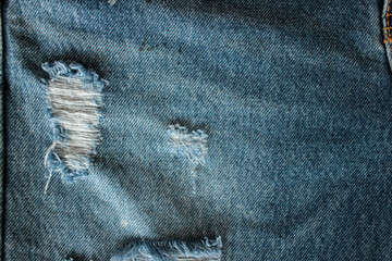Jeans background, denim with seam of fashion design