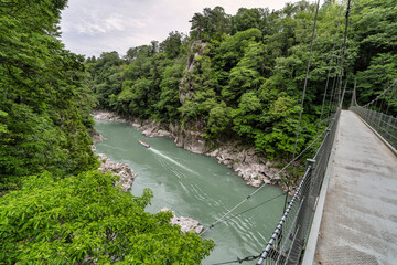 天龍峡十勝　龍角峯