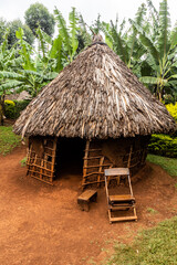 Fototapeta na wymiar Small house in Sipi village, Uganda
