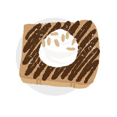 chocolate toast