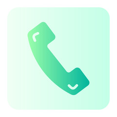 emergency call gradient icon