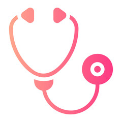 stethoscope gradient icon