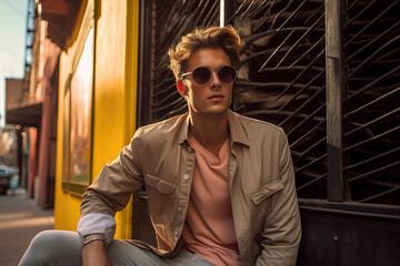 portrait of a cool man