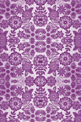 Vintage charm: Fabric Roses pattern. Timeless elegance for textiles and crafts.