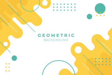 Abstract geometric background in bright colors