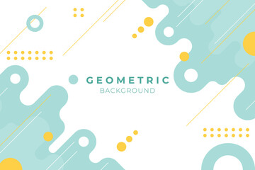 Abstract geometric background in bright colors