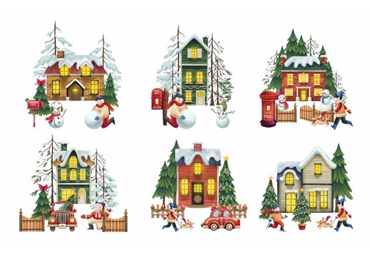 Christmas Illustration elements