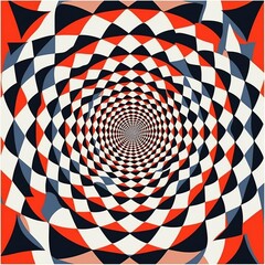 Moving Pattern as Optical Illusion 