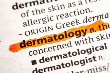 Obraz premium definition highlighted dermatology 