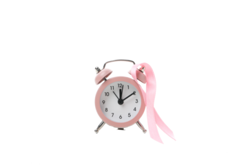 PNG, World Cancer day, concept of female cancer, isolated on white background