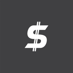 Obraz premium dollar sign icon