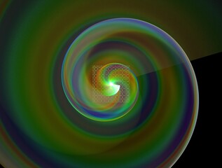 Imaginatory fractal abstract background Image