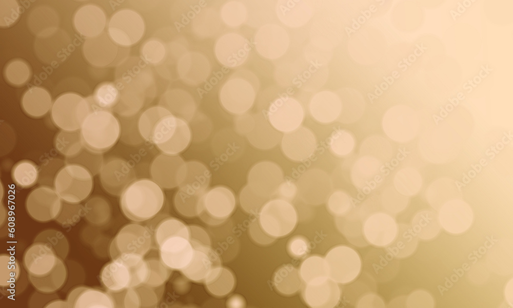 Poster abstract background with bokeh