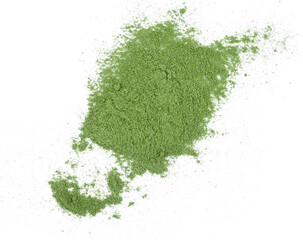 Green tea powder transparent png