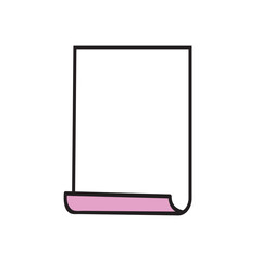 billboard isolated on white