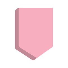 sign isolated on white