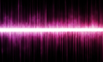 Waveform frequency, sound wave voice illustration