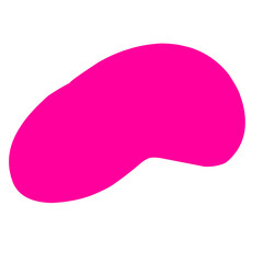 abstract blob shape