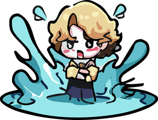 Flood png graphic clipart design