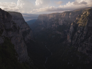 vikos Gorge view