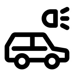Car Light Icon