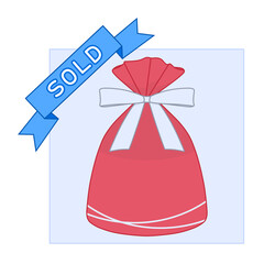 売り切れた商品（贈り物、リボン、袋）