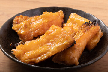 鮭ハラスの塩焼き