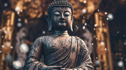 mindfulness details hyper resolution Buddha