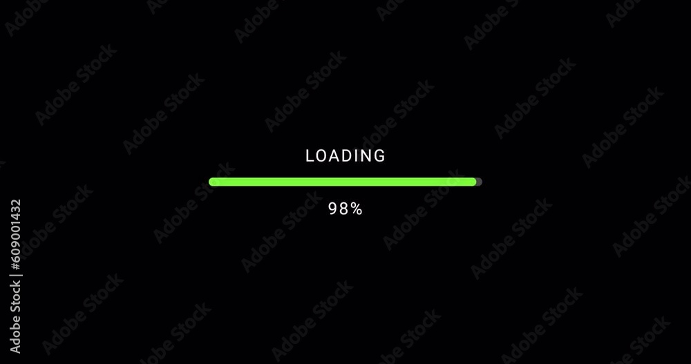 Aufkleber loading animation. loading bar loading screen. download 0-100%. with alpha channel, isolated on back