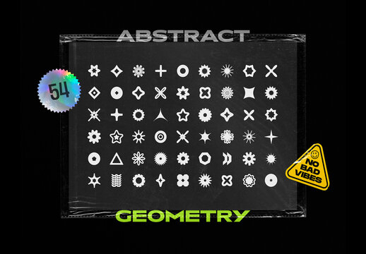 Abstract Geometry Vector Elements
