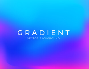 blue gradient defocused abstract photo smooth lines vibrant color background. Trendy background with vibrant colors