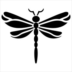 dragonfly in vector design