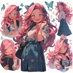 Anime Character Sheet