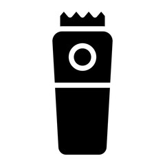 shaving machine glyph 