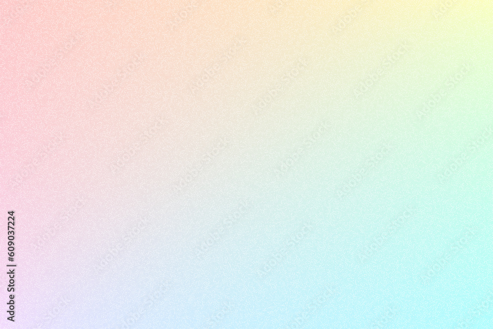 Poster color gradient background, abstract pastel grain gradation texture, vector iridescent noise texture 