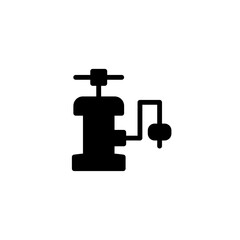 Pressure Pump Tyre Solid Icon