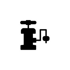 Pressure Pump Tyre Solid Icon