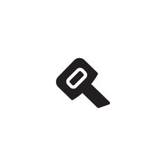 Car Service Key Solid Icon