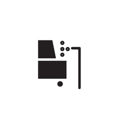 Service Shower Wash Solid Icon