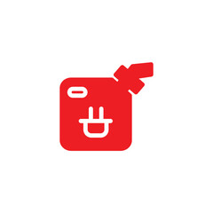 Canister Car Energy Solid Icon
