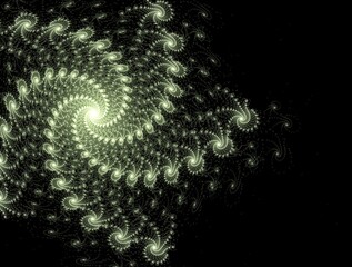 Imaginatory fractal abstract background Image