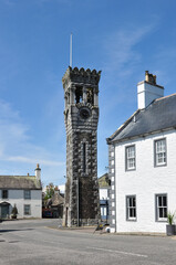 Clock Tower, Gatehouse of Fleet, Dumfries and Galloway, Scotland