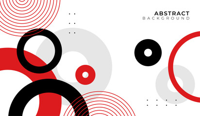 Obraz premium Red and black abstract banner background premium vector
