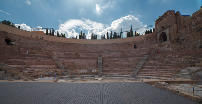 Roman Theater of Cartagena, Murcia, Spain